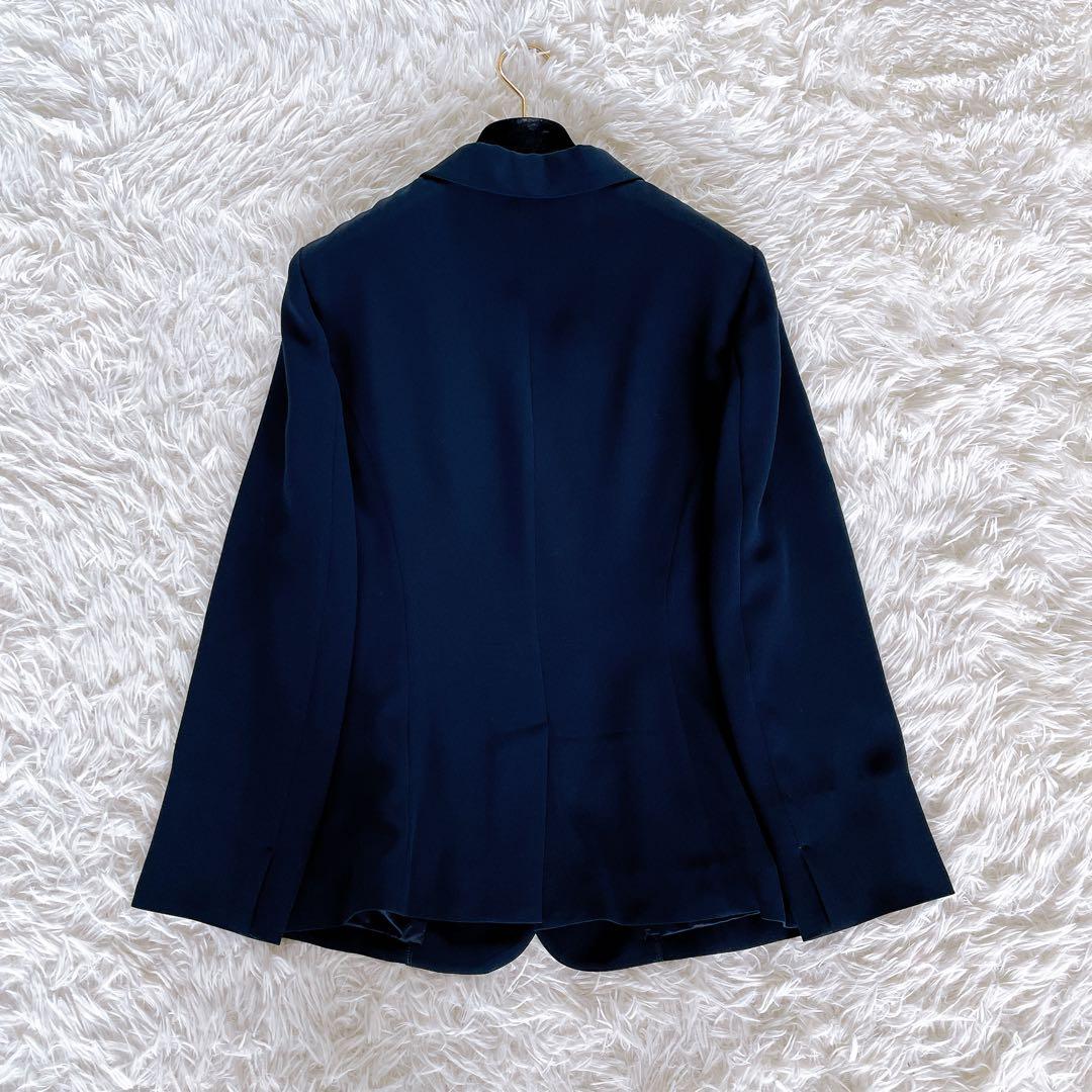 美品✨【アンタイトル】ジャケットパンツ スカートスーツ3点セットアップ 紺4