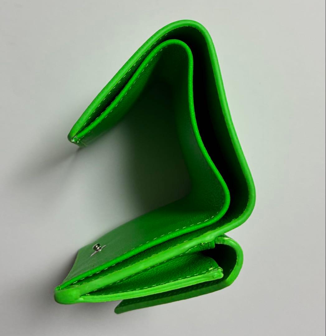 BALENCIAGA 三つ折り財布 グリーン