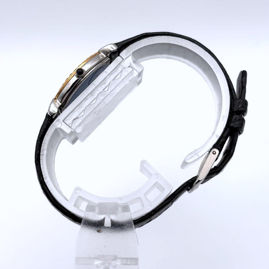 SEIKO CREDOR ダイヤベゼル 18KT x SS クォーツ 腕時計