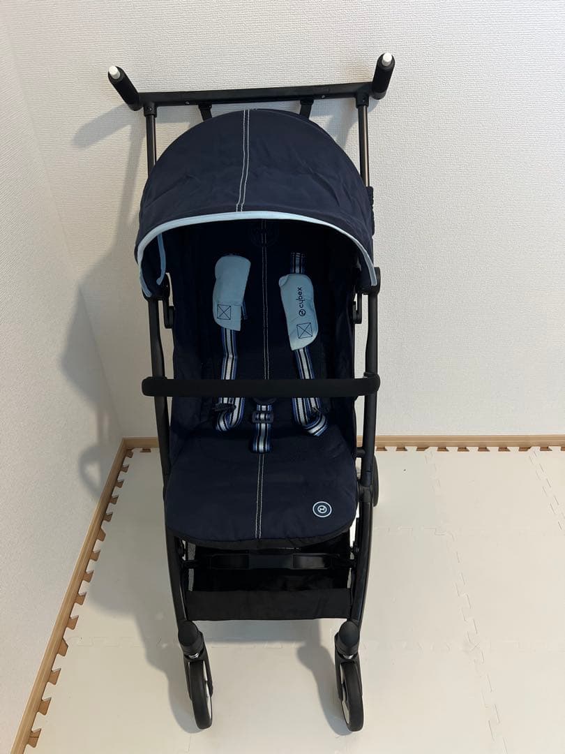 【わつ】Cybex Libelle ベビーカー ネイビー 元箱付き