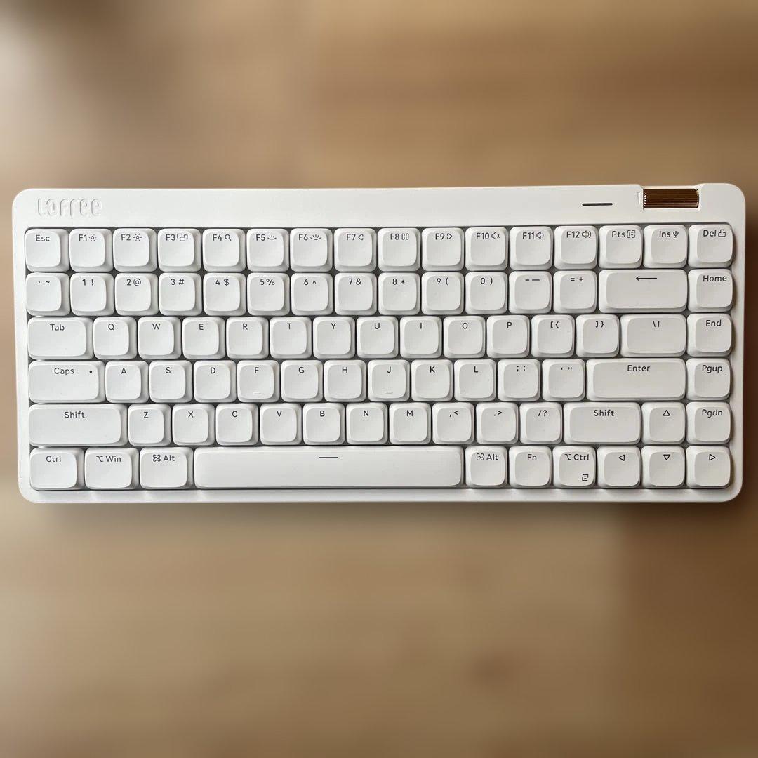Lofree Flow Lite US配列, 静音スイッチ