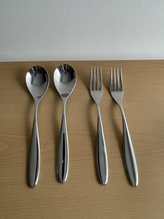 ALESSI MAMI サービングスプーンとフォークのセット　計4本