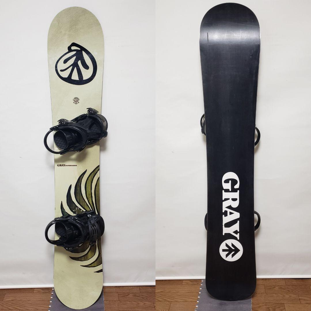 美品 GRAY RIDE 152cm スノーボードセット