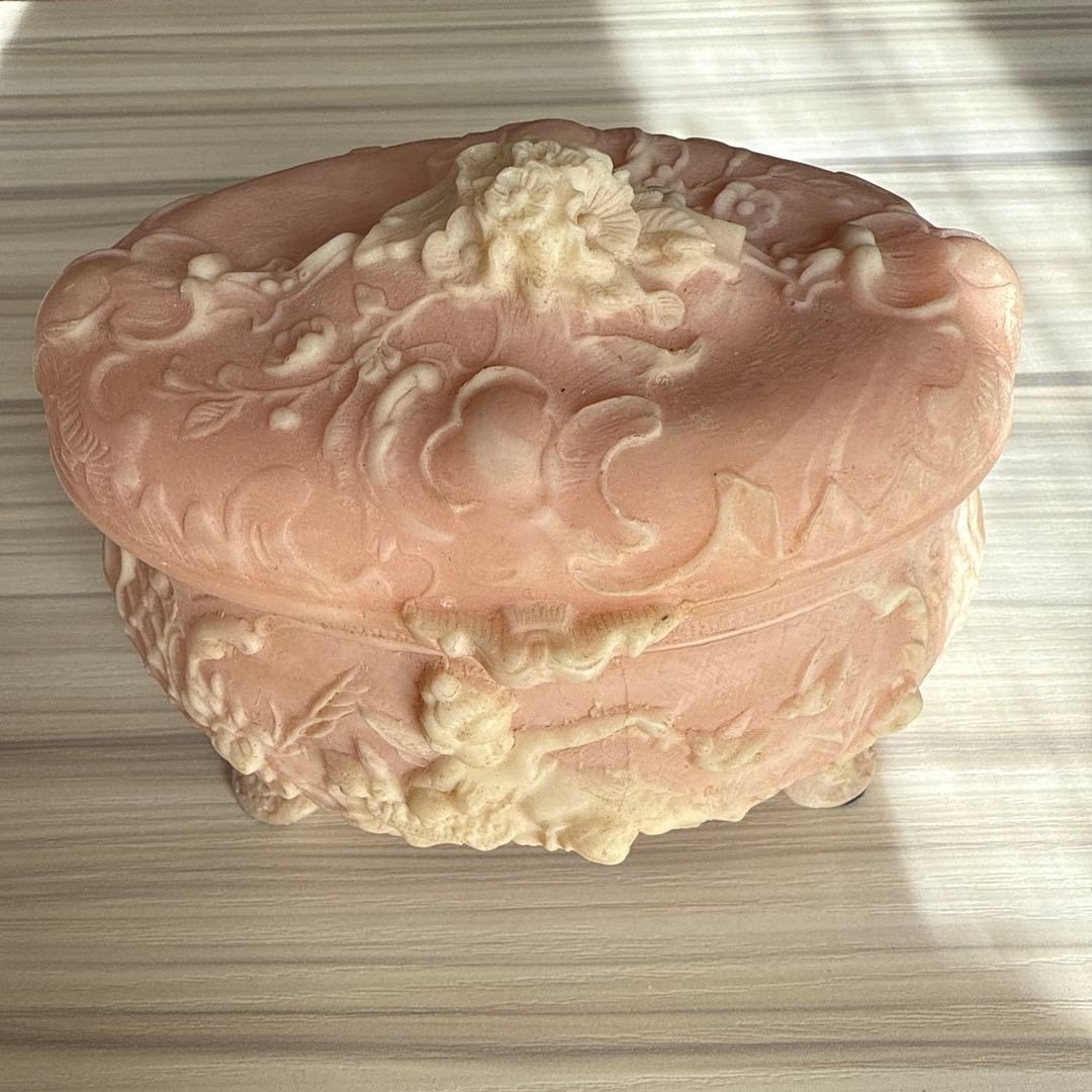 INCOLAY STONE　 ジュエリーボックス　天使