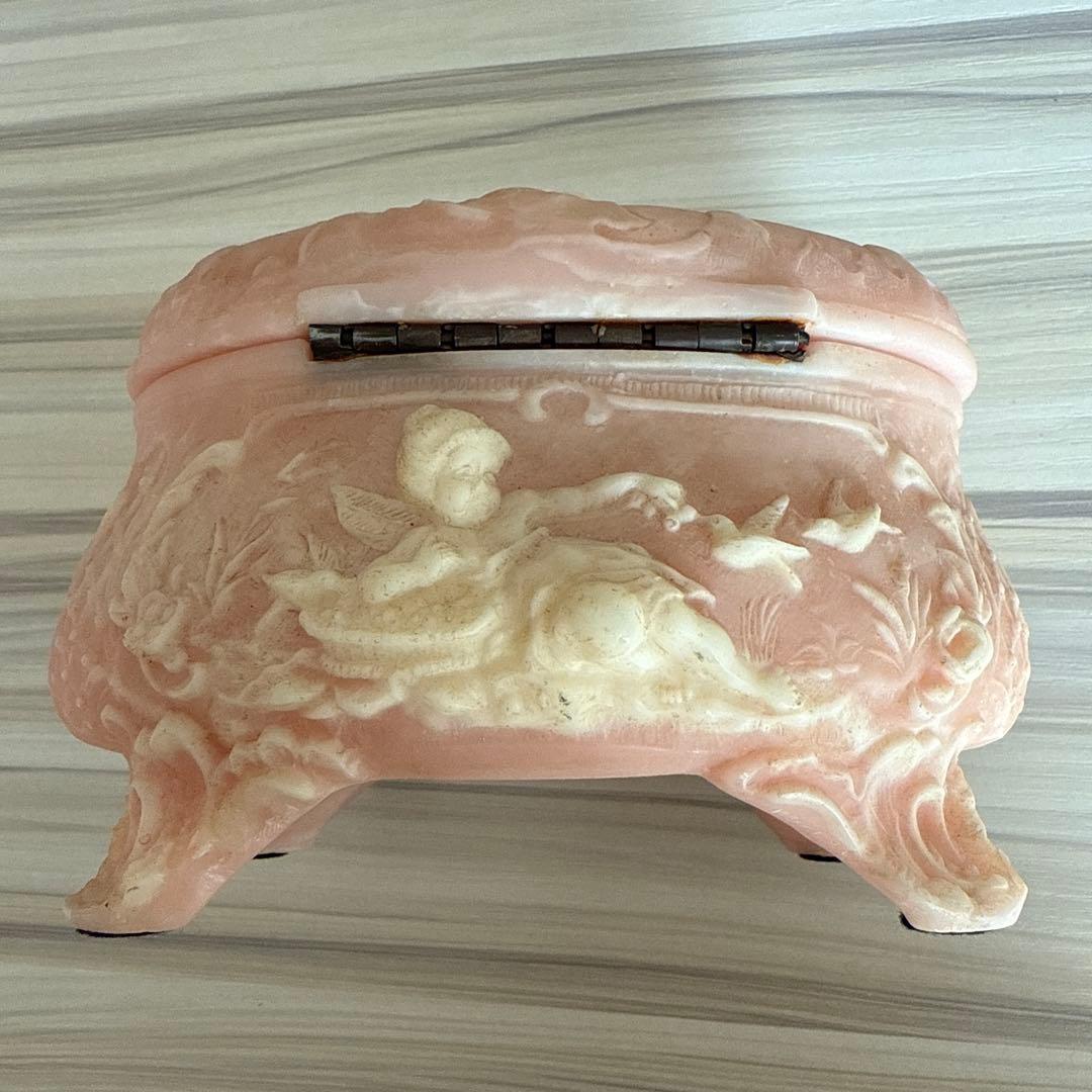 INCOLAY STONE　 ジュエリーボックス　天使