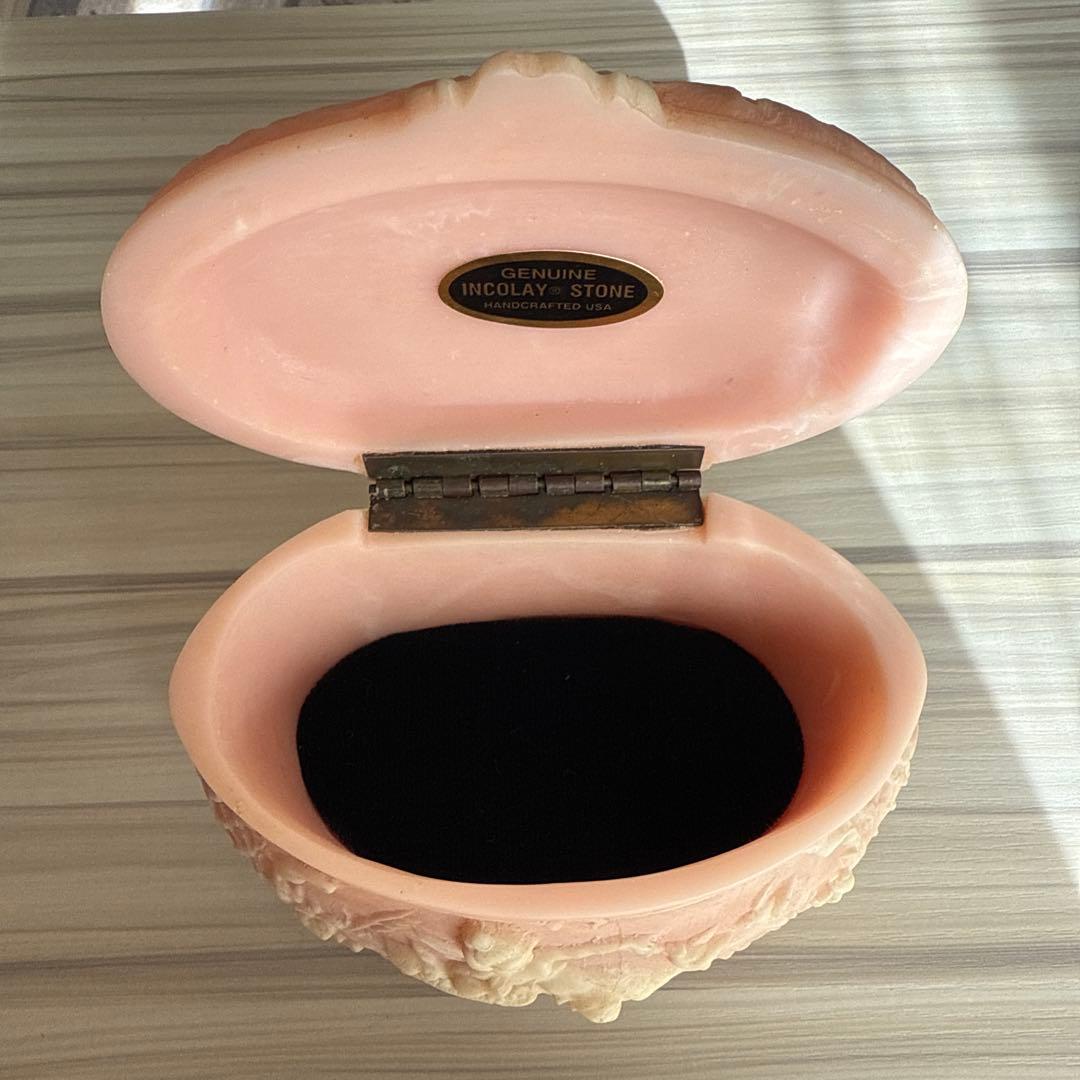 INCOLAY STONE　 ジュエリーボックス　天使
