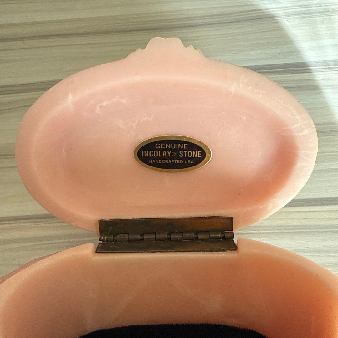 INCOLAY STONE　 ジュエリーボックス　天使