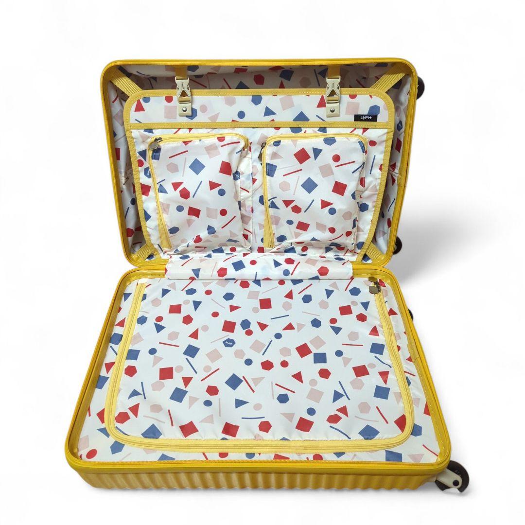 【美品】 HaNTmine ハントマイン スーツケース キャリーケース 47L