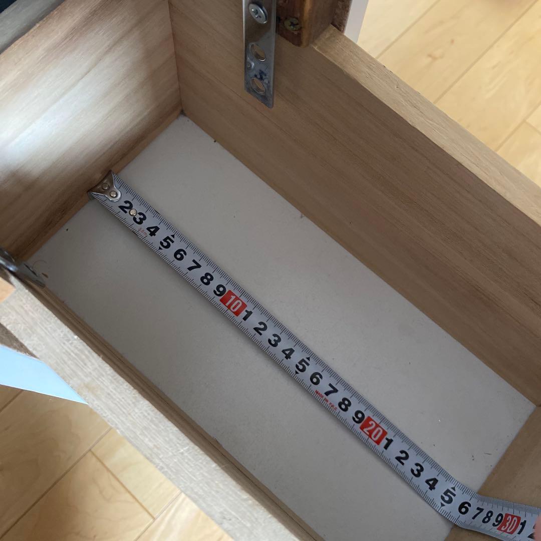 ドレッサー　化粧台　鏡台 照明付き　ホワイト