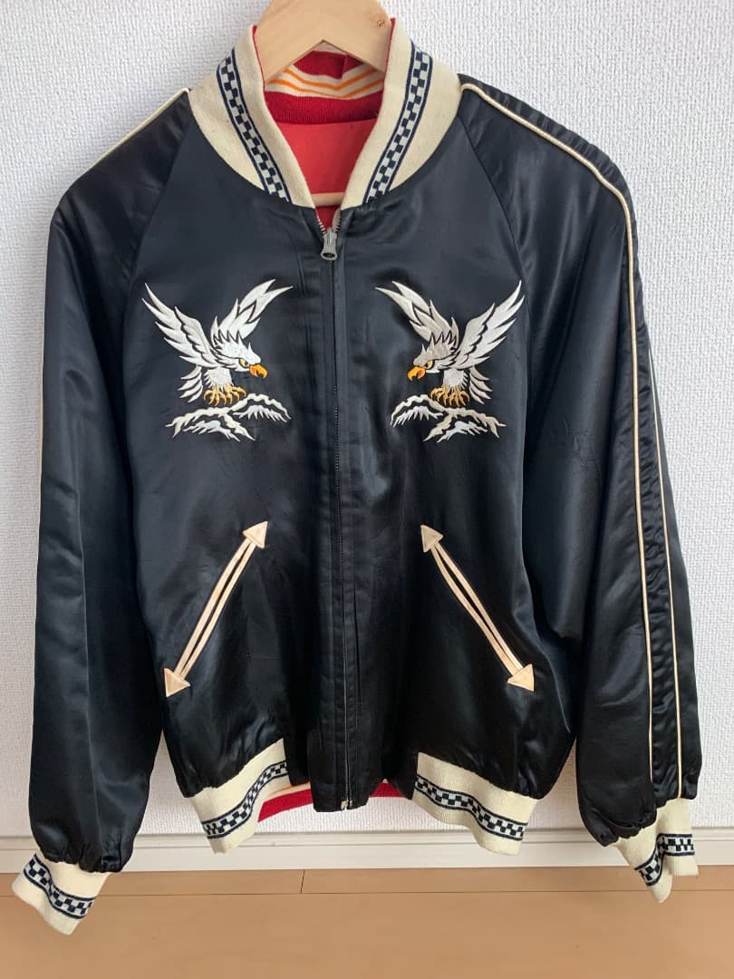 ☆クリームソーダ　リバーシブルスカジャン