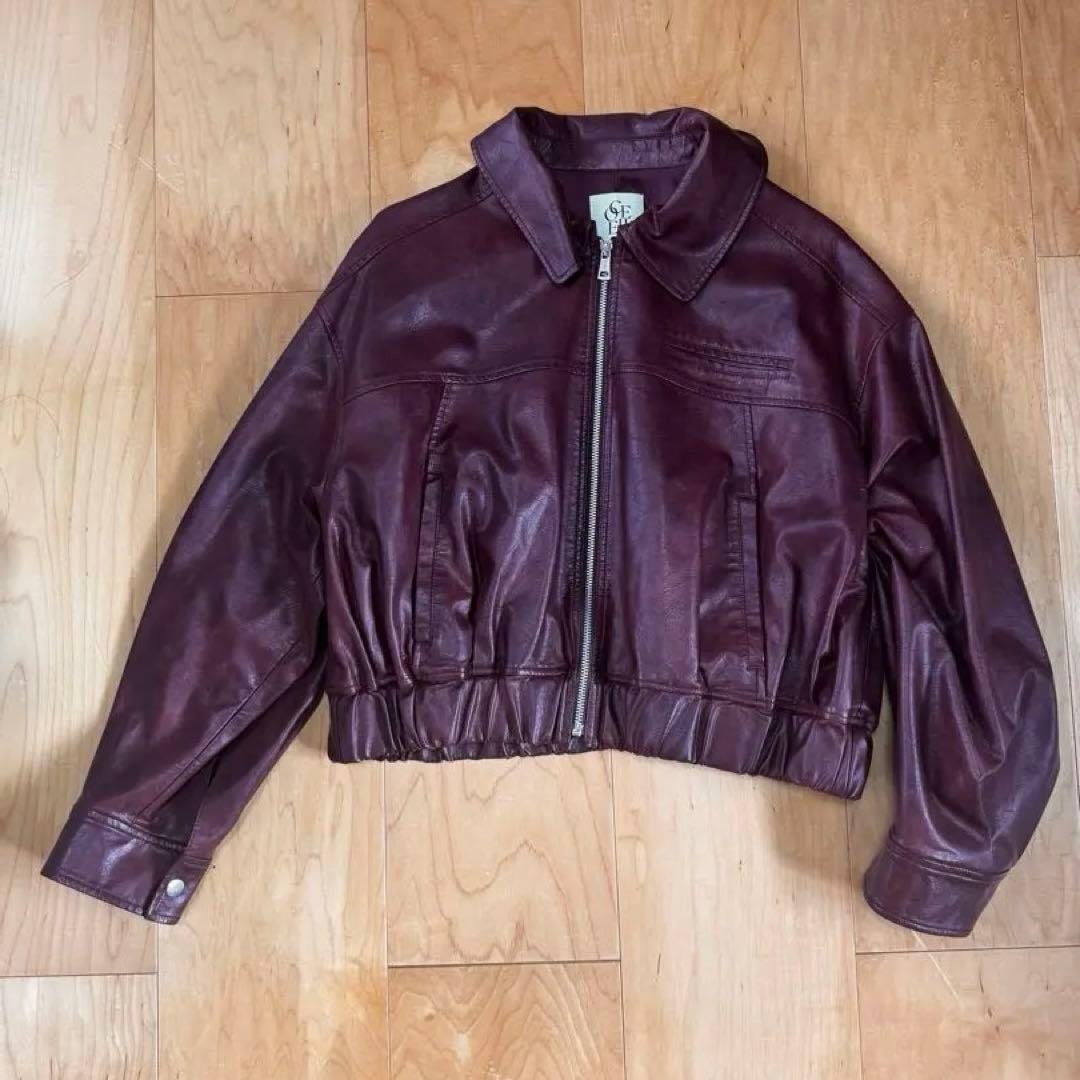 searoomlynn×伊原葵　COELIEエコレザージャケット