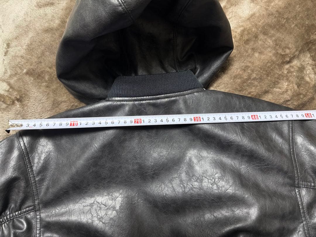 adidas originals ADILENIUM フェイクレザージャケット