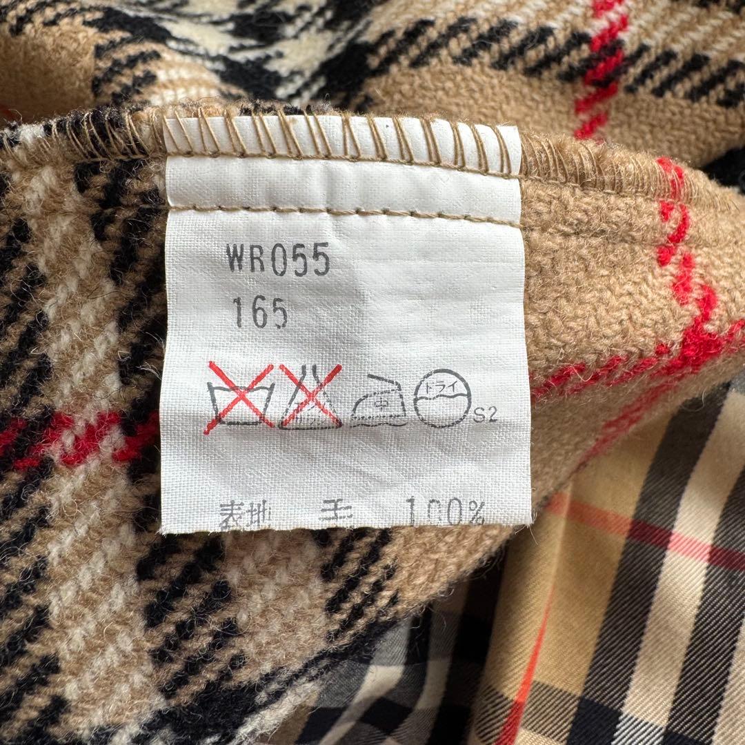 バーバリーズ　トレンチコート　ノバチェック　玉虫色　カーキ　ダブル　ベルト