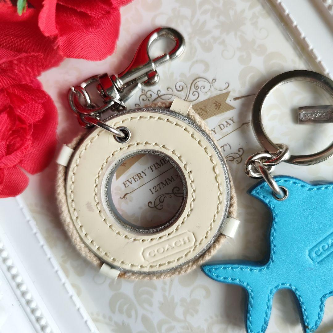 COACH　コーチ　魚　浮輪　キーホルダー　２点セット　レア