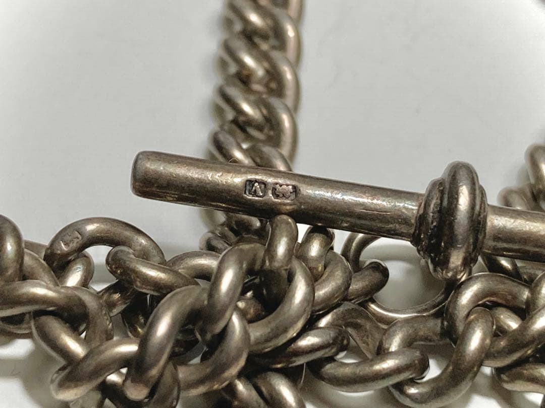 純銀製*アルバートチェーン *スターリングシルバー(925銀)