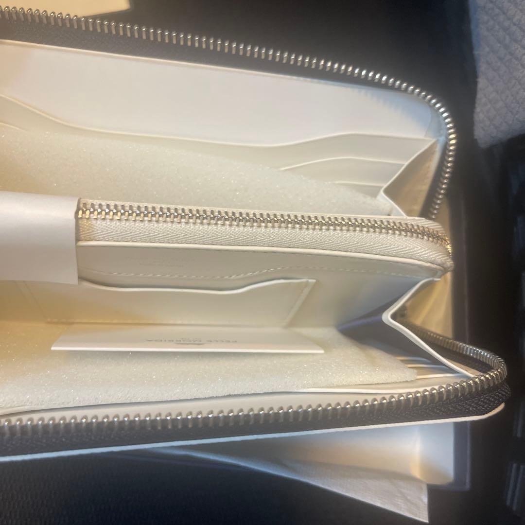 PELLE MORBIDA 財布　ネイビー　新品未使用　箱付き　百貨店購入