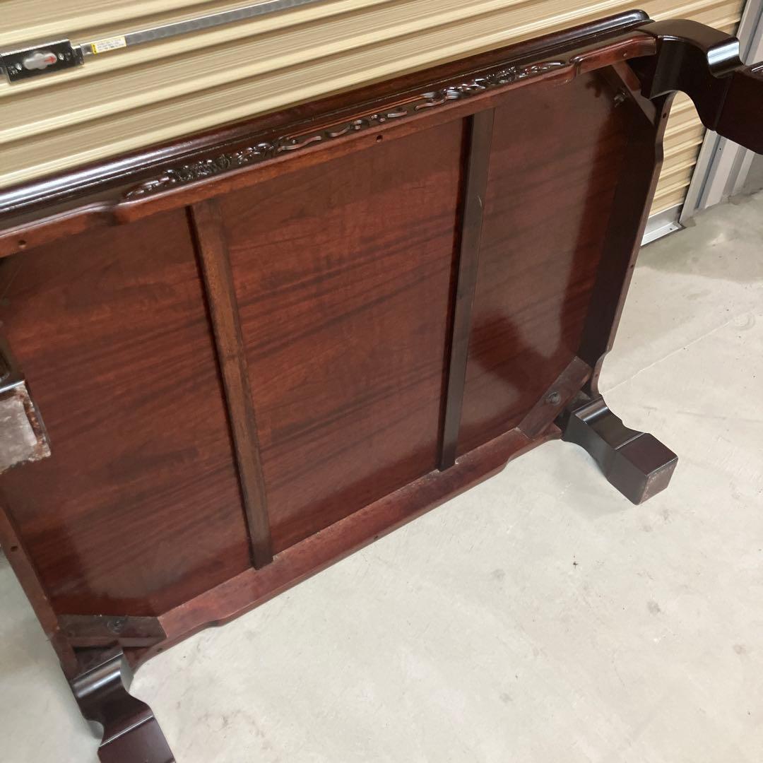 昭和レトロ 銘木 欅 座卓 ちゃぶ台 大型センターテーブル 古家具 古民家