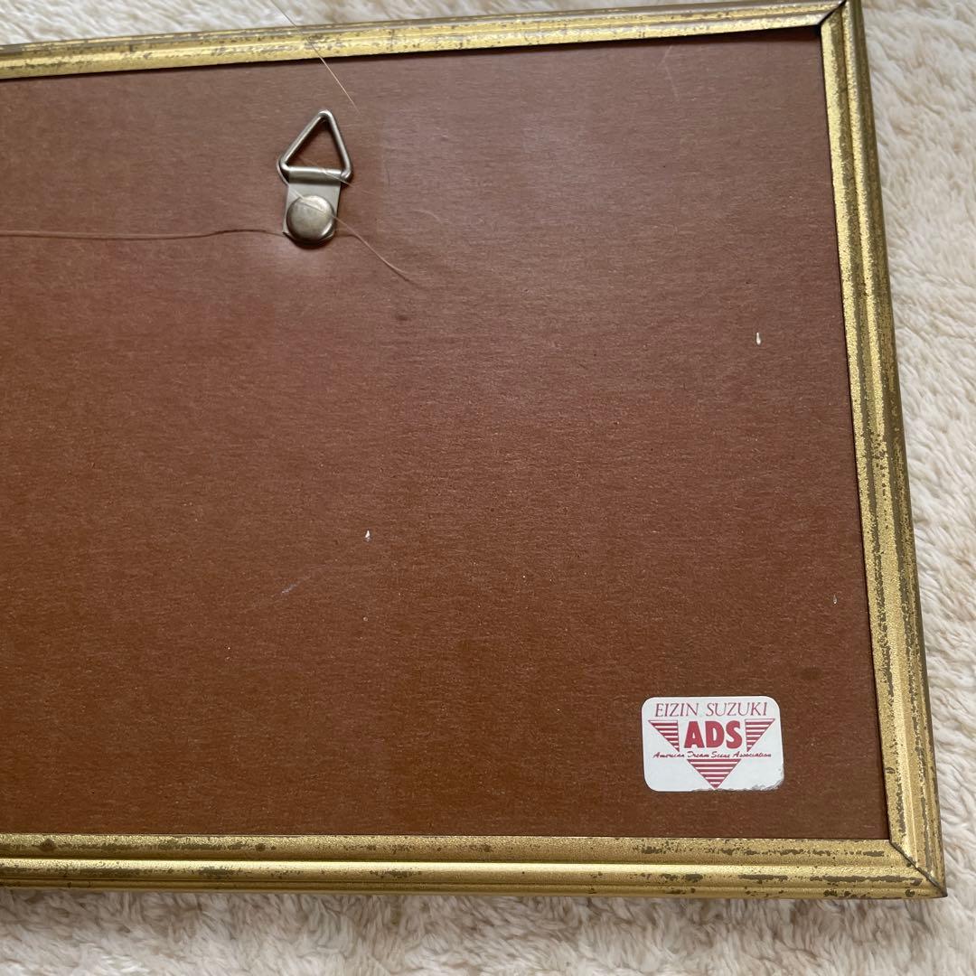 【当時モノ 希少】EIZIN SUZUKI 鈴木英人 インテリア ミラー