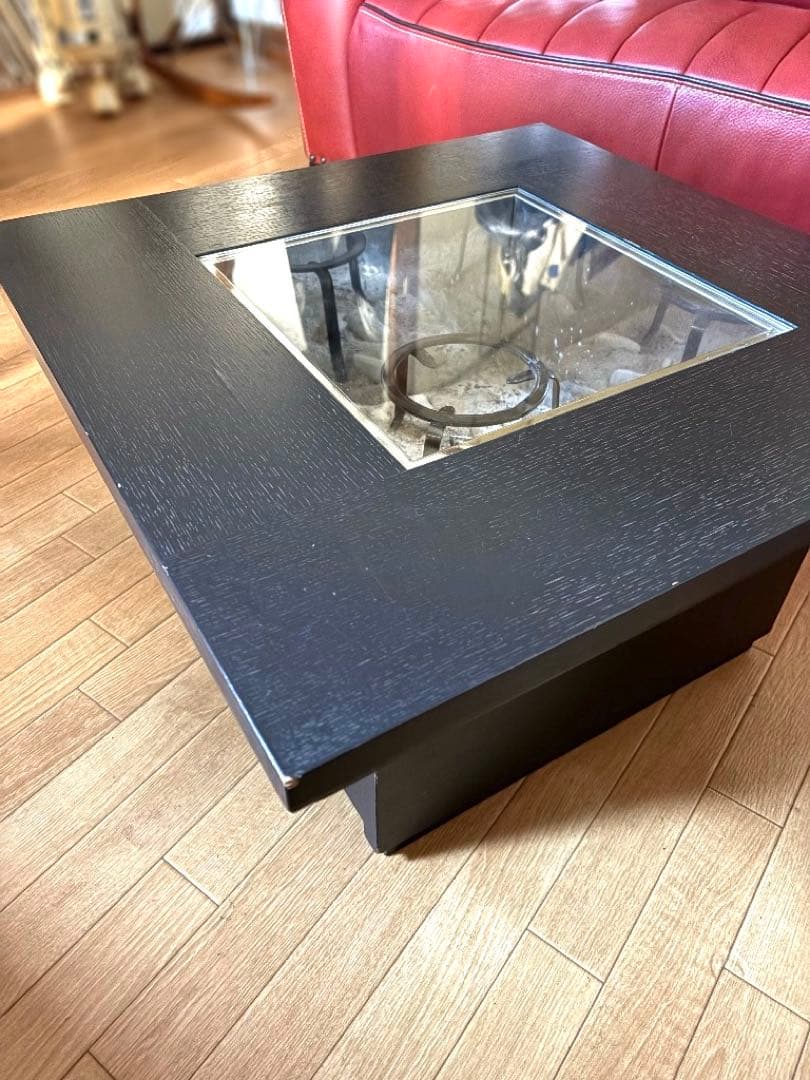 和モダン　囲炉裏テーブル 火鉢 座卓 ちゃぶ台