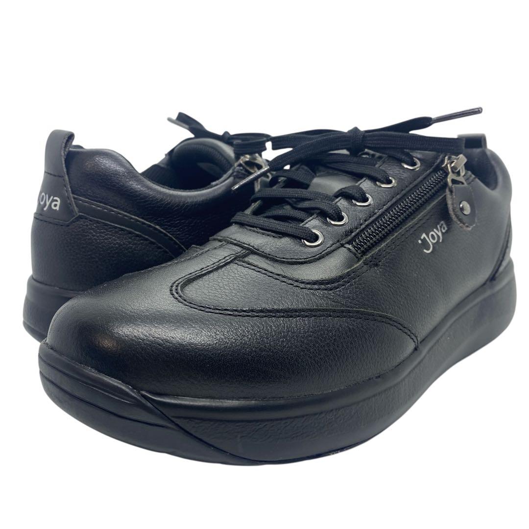 Joya ジョヤ　25cm Laura Black Ⅲ コンフォート スニーカー