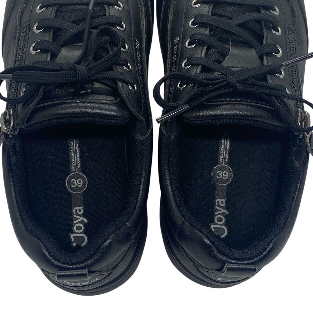 Joya ジョヤ　25cm Laura Black Ⅲ コンフォート スニーカー