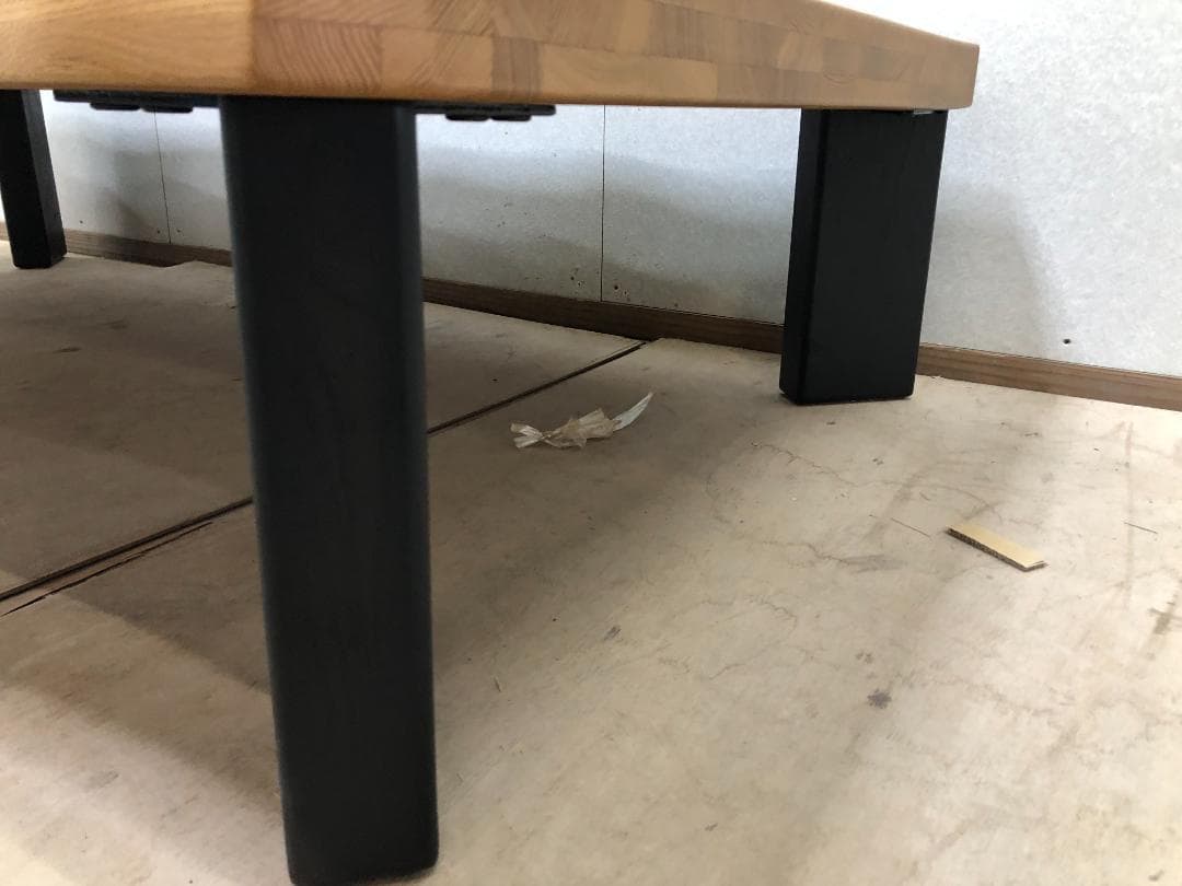 大塚家具 一枚板 ローテーブル 無垢材 リビングテーブル モダン 250323-