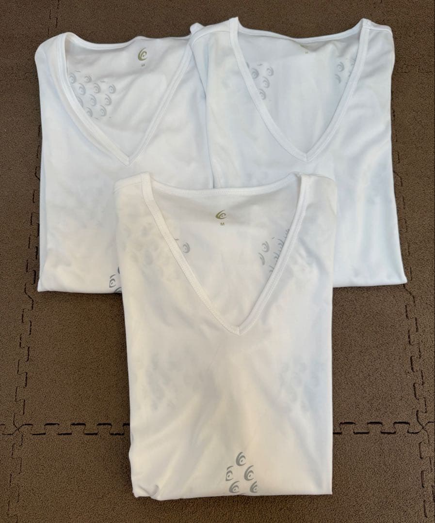 リライブインナー　Vネック Mサイズ　白　3枚セット