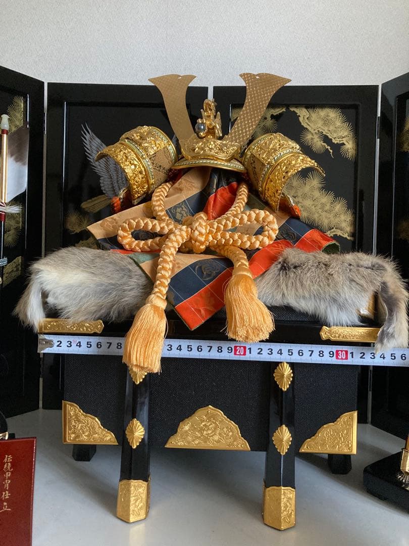 吉徳大光作　伝統的な五月人形 兜　刀　矢　端午の節句　御兜　甲冑　鎧　伝統工芸