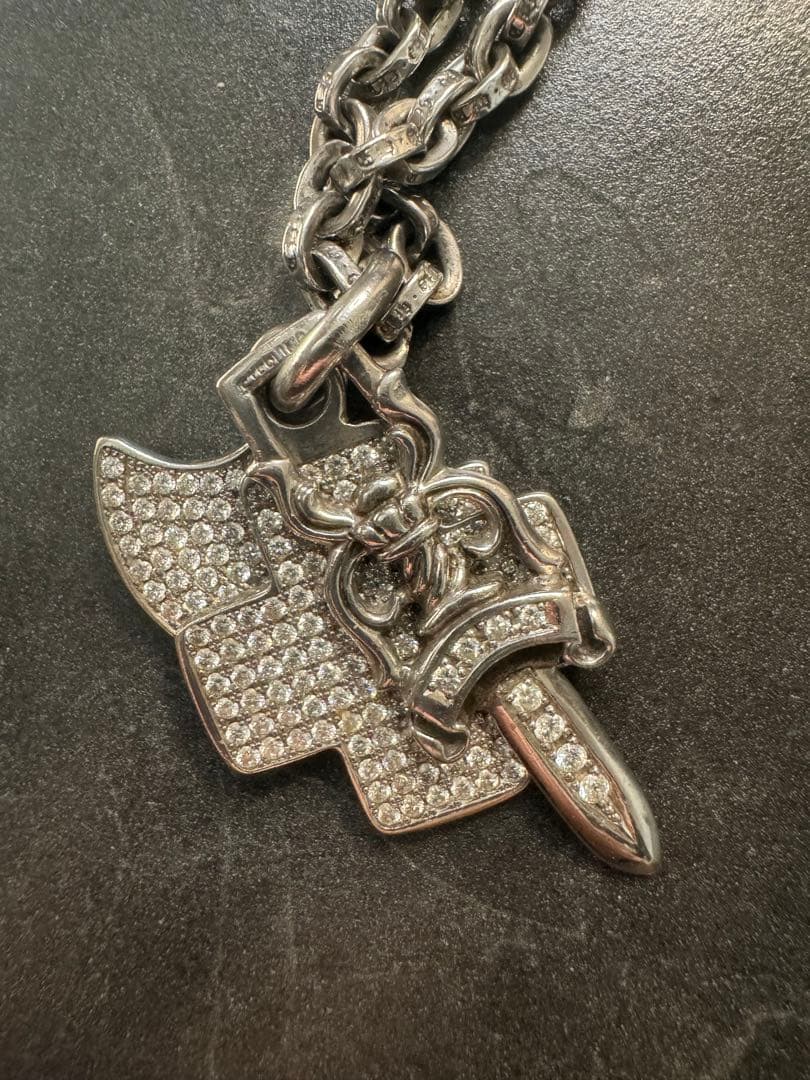 クロムハーツ　3トリンケッツ　フルダイヤ