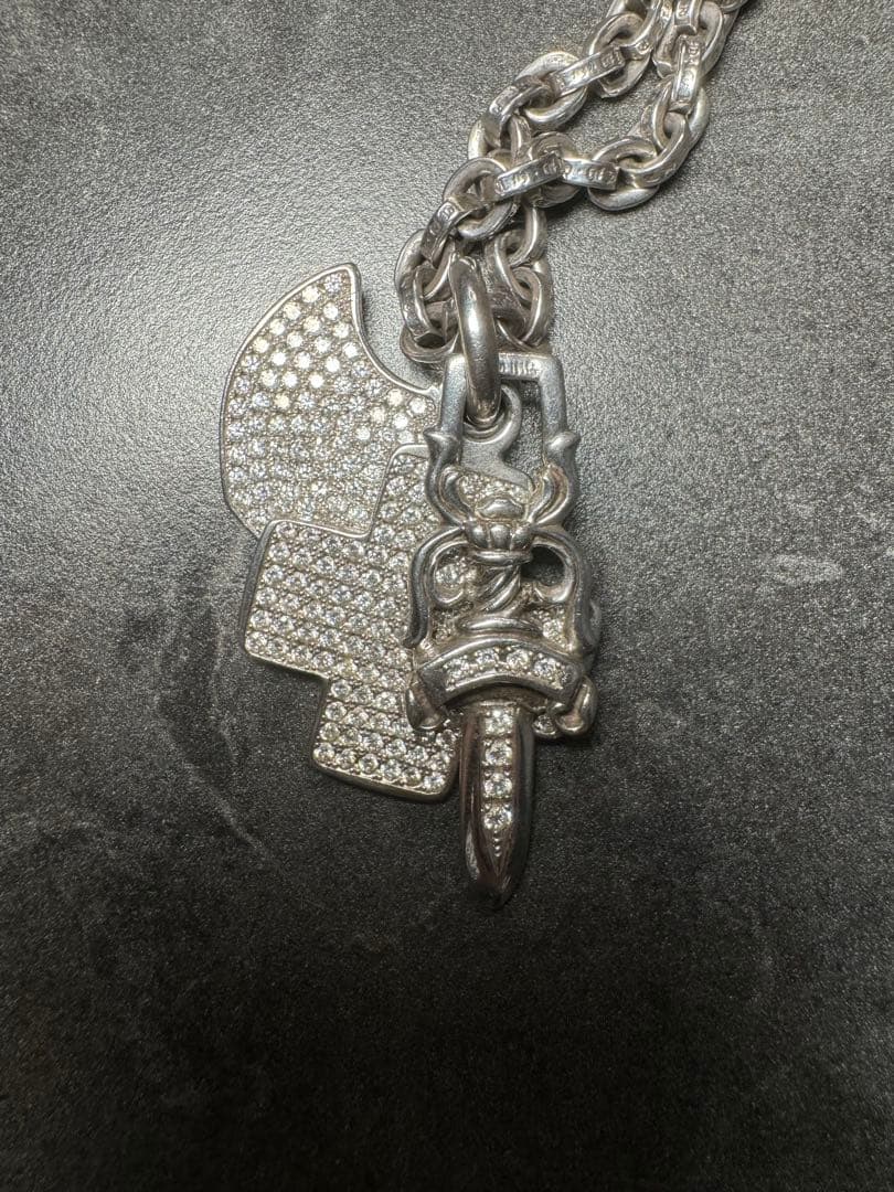 クロムハーツ　3トリンケッツ　フルダイヤ