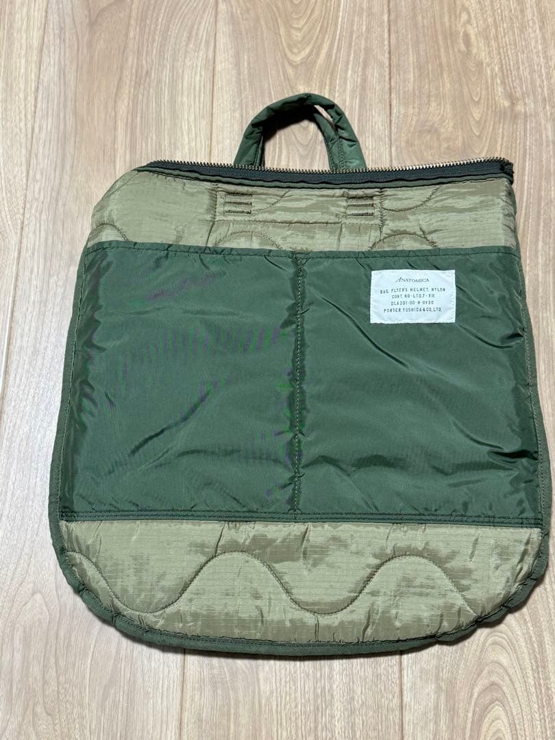 ANATOMICA×PORTER アナトミカ×ポーター ヘルメットバッグ 小