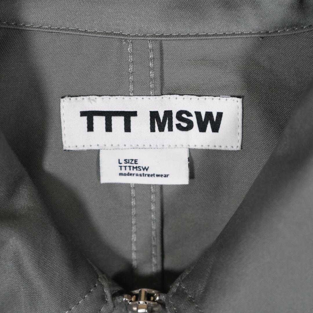TTT MSW Work jacket w/pierce（GREY）L