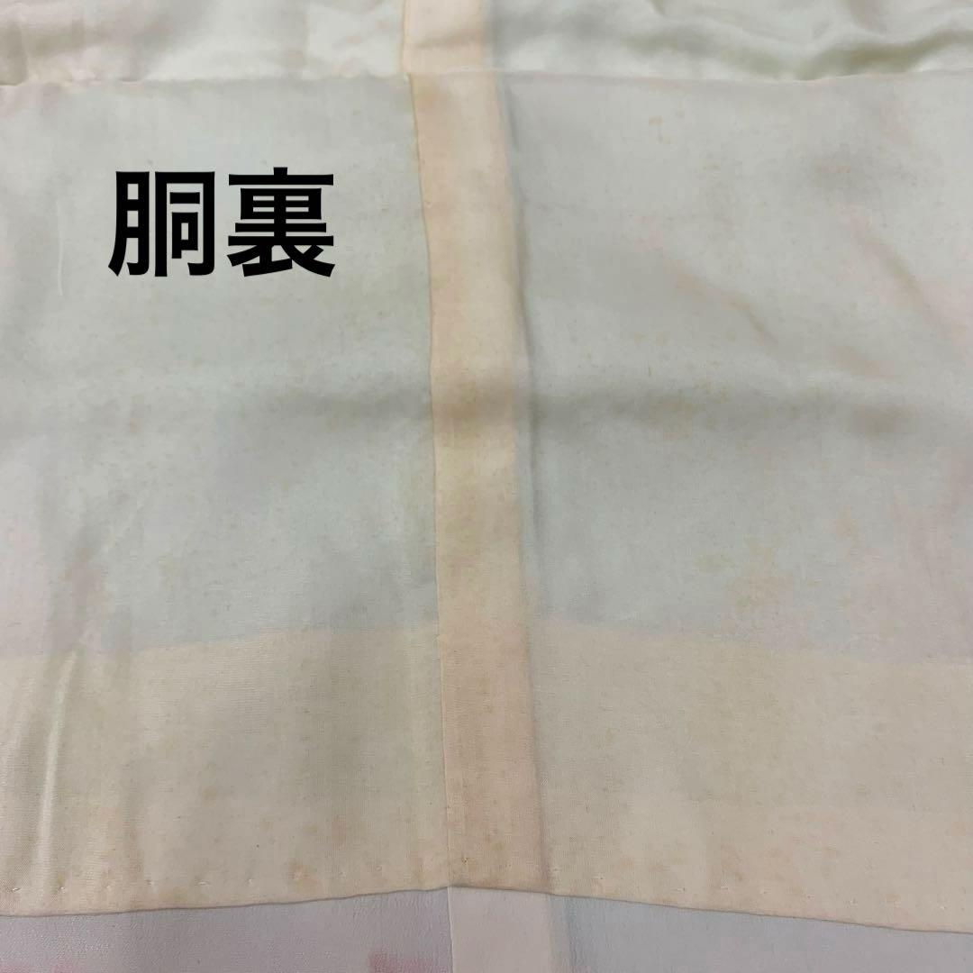 602agu27□七五三 7歳 アンティーク 女児 着物&長襦袢 源氏車□