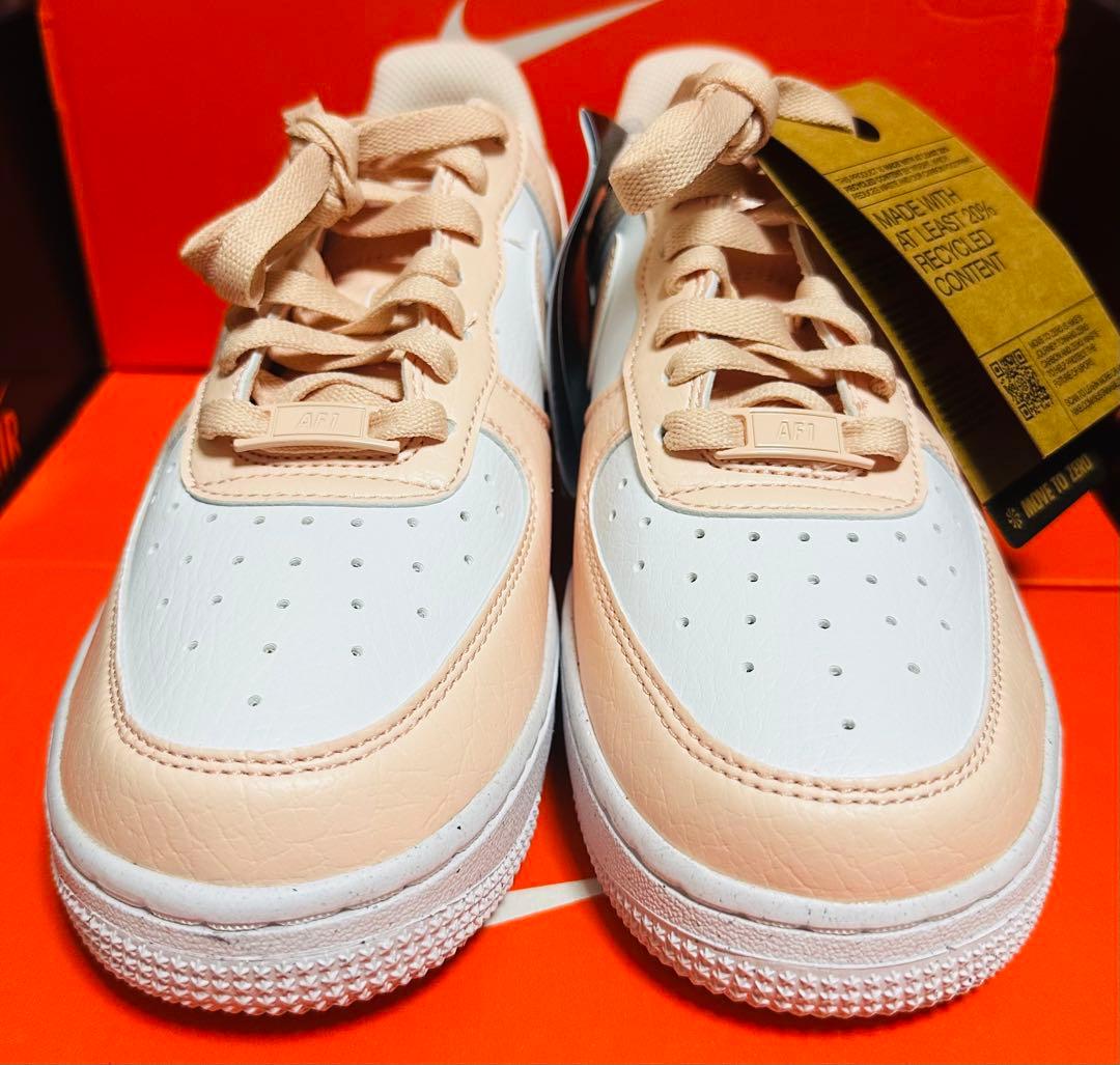 国内正規 エアフォース1 ウィメンズ レディース ピンク ホワイト 24.5