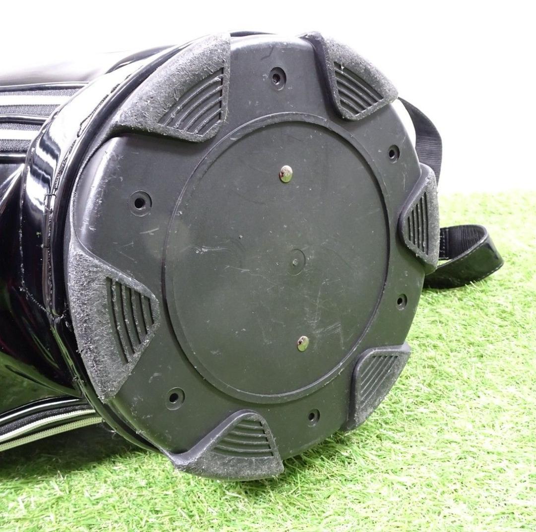 希少 フジクラ ツアー 3点式 エナメル カーボン 高級 キャデイーバッグ