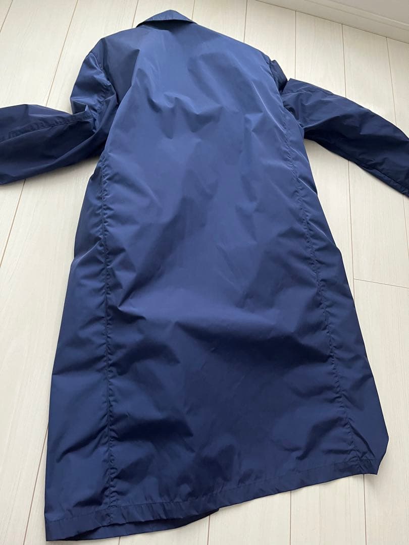 MACKINTOSH ネイビー レインコート 42（フード付）