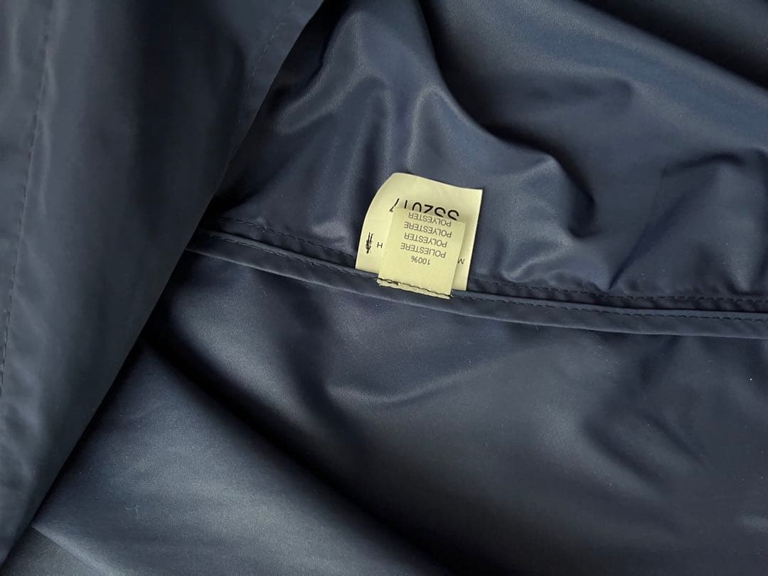 MACKINTOSH ネイビー レインコート 42（フード付）