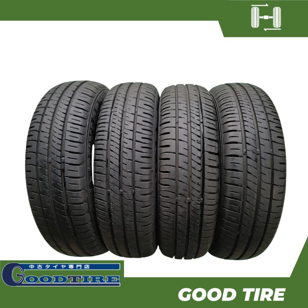 （7337）155/65R14 ダンロップ ENASAVE EC204 8分山