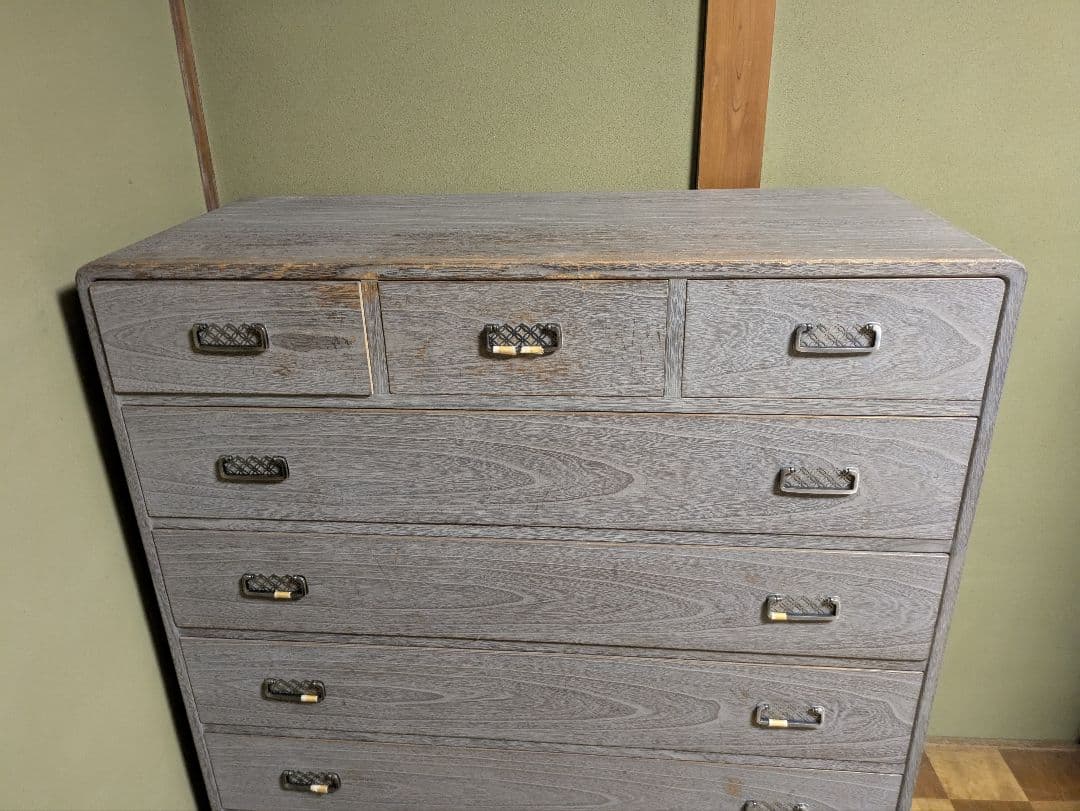 【まなちゃんさん専用】【加茂桐たんす（7段）】伝統工芸士 柏 政衛 作