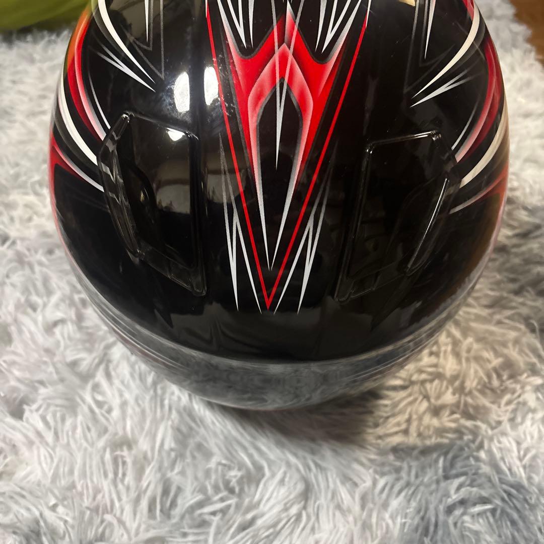 SHOEI J.CRUISEジェットヘルメット 黒赤白ストライプ 　サイズL