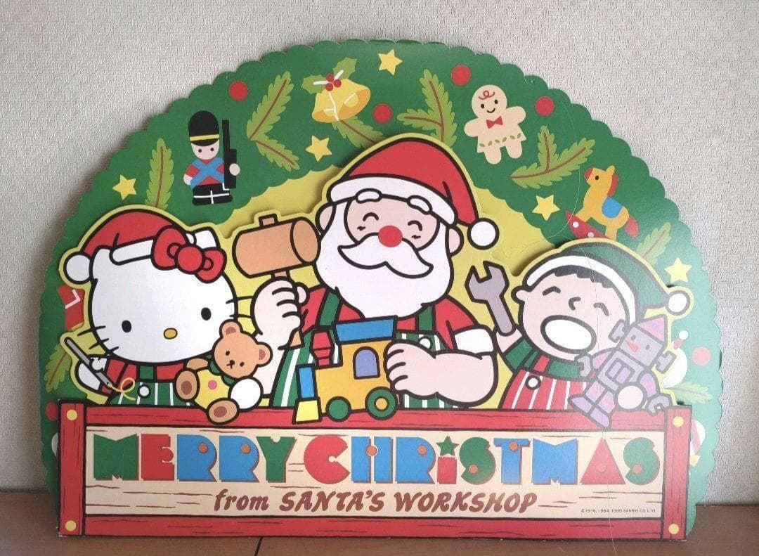 【非売品】サンリオ　店舗用　クリスマスパネル