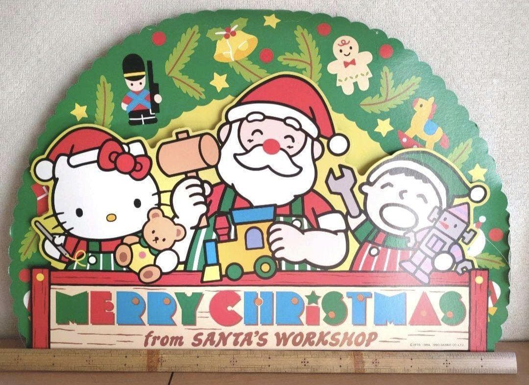 【非売品】サンリオ　店舗用　クリスマスパネル