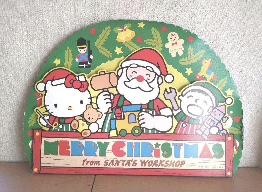 【非売品】サンリオ　店舗用　クリスマスパネル