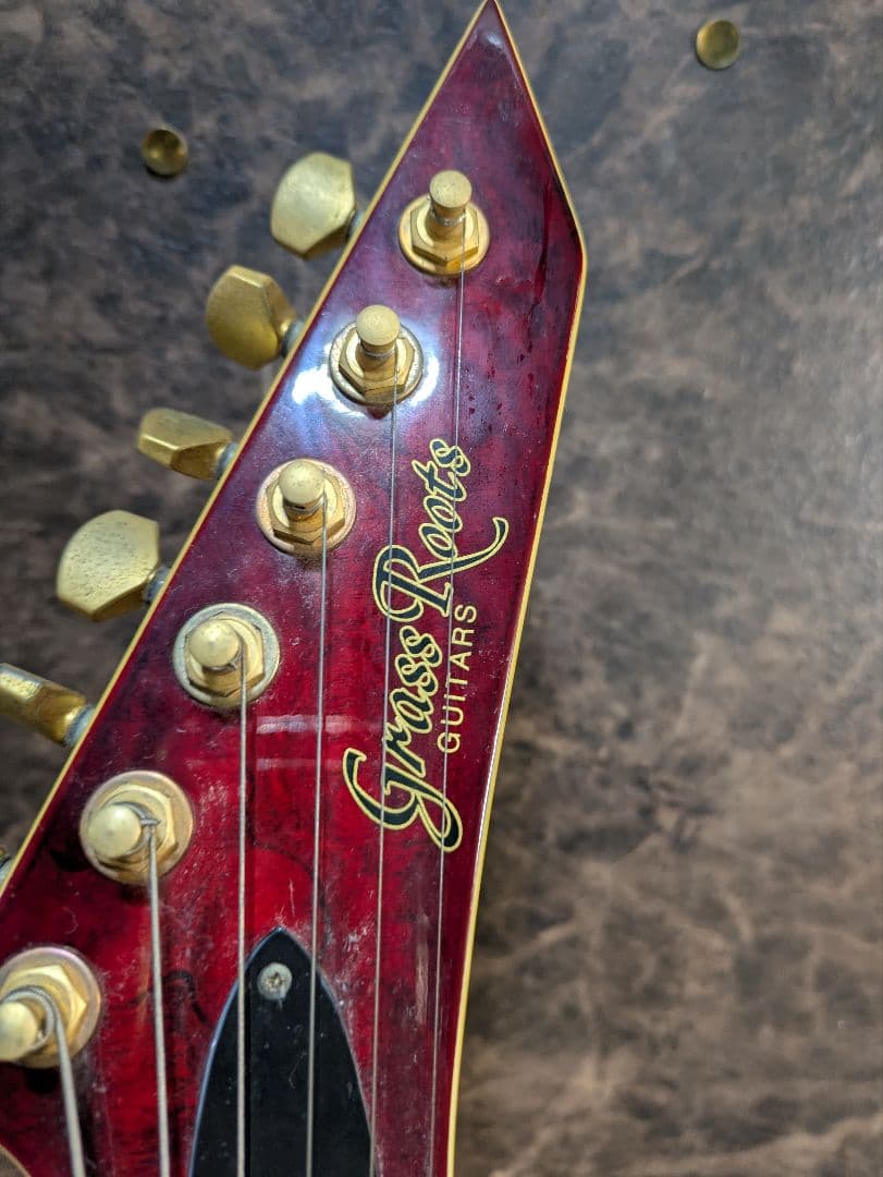 Grassroots Horizon G-HR-43QM ホライゾンエレキギター