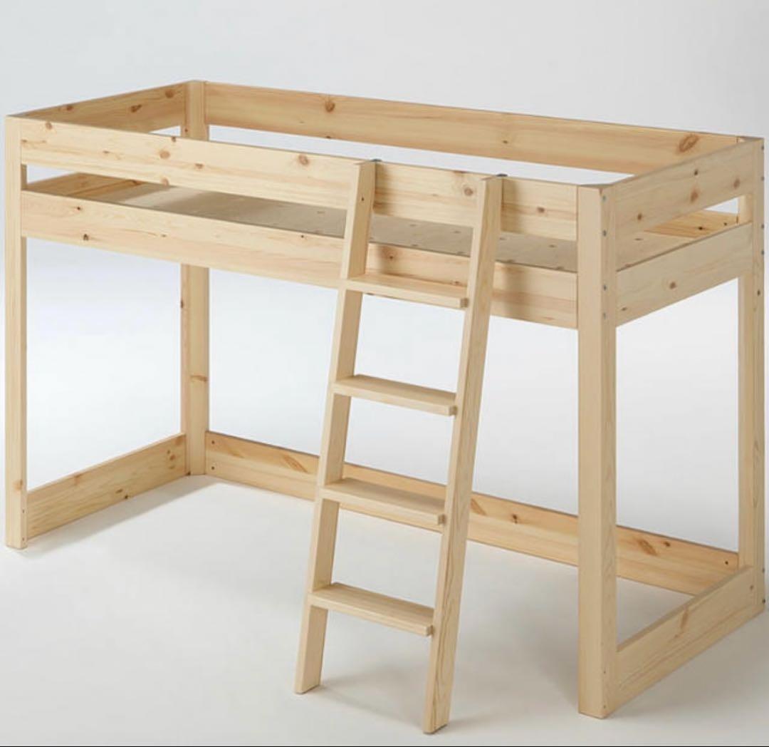 m*i様 無印良品　MUJI パイン材　ミドルベッド