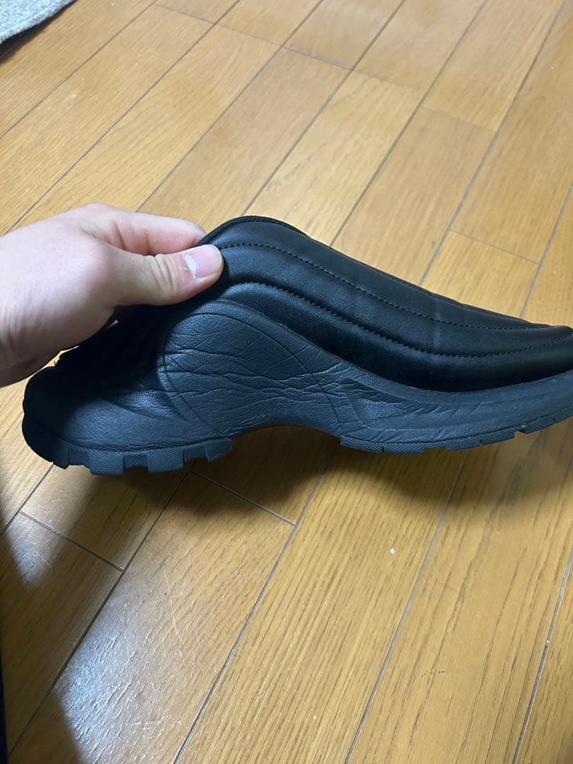 DIESEL ブラック スリッポン スニーカー