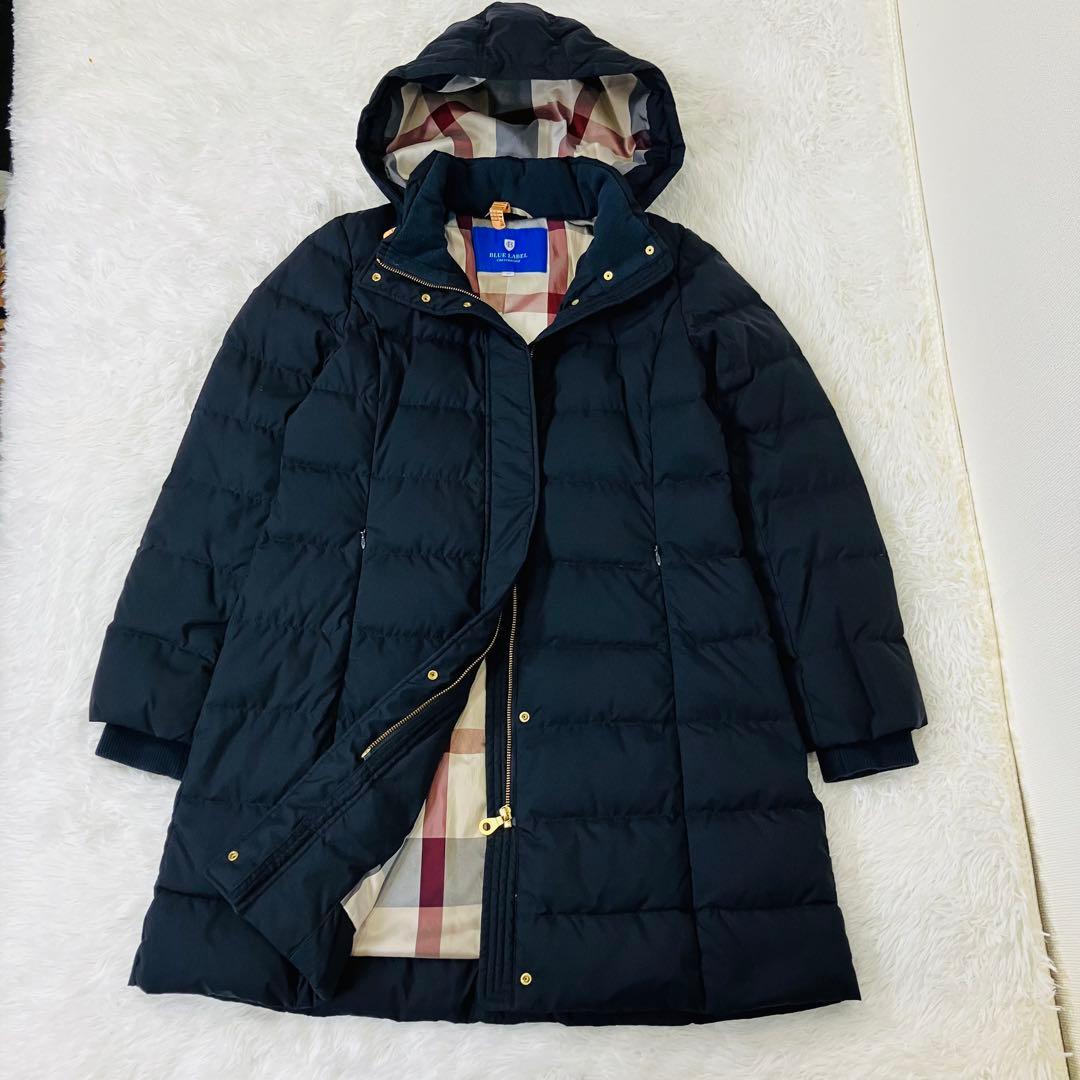定価7.5万✨ブルーレーベルクレストブリッジ ダウンコート　ロング　2way