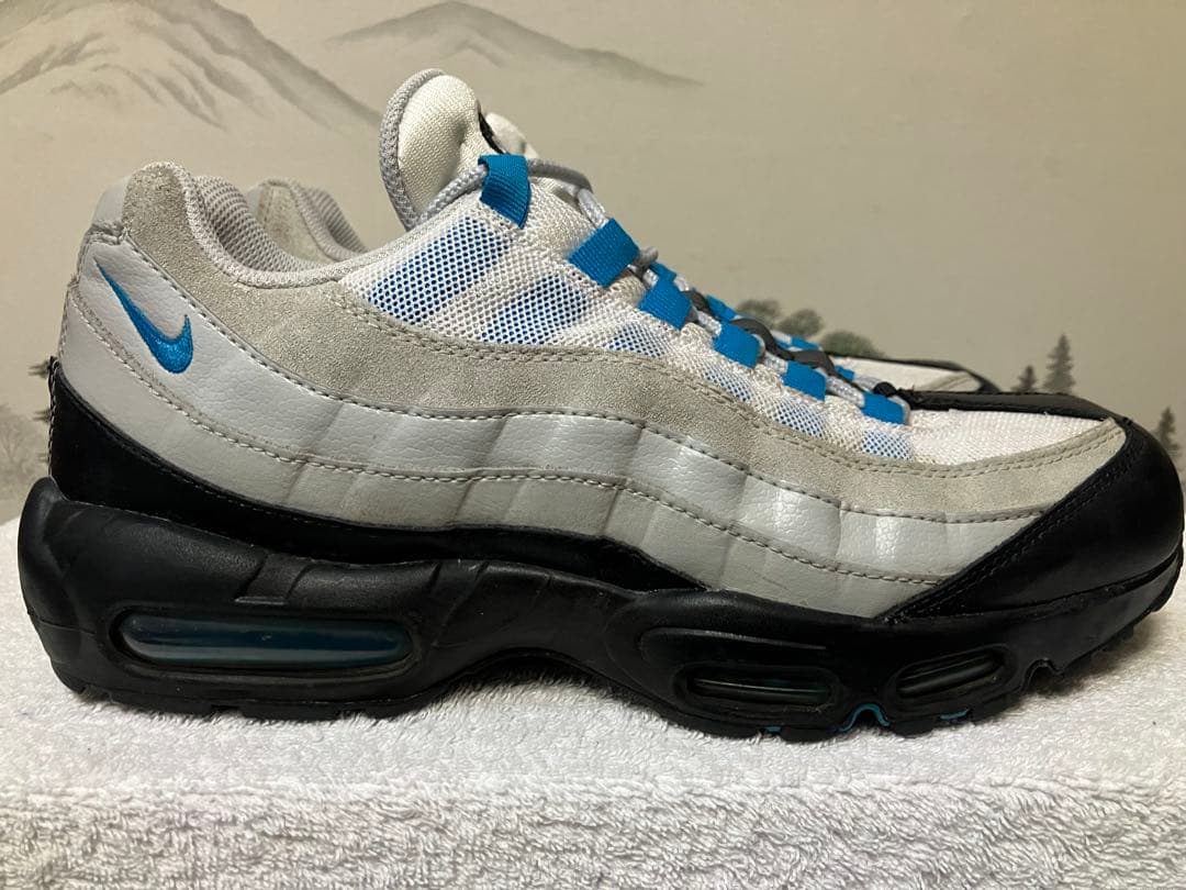靴 NIKE AIR MAX 95 \"Laser Blue\" 28cm
