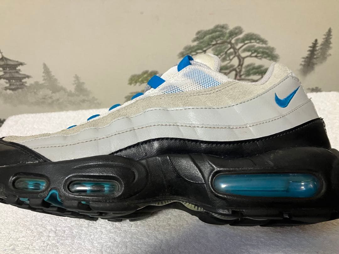 靴 NIKE AIR MAX 95 \"Laser Blue\" 28cm