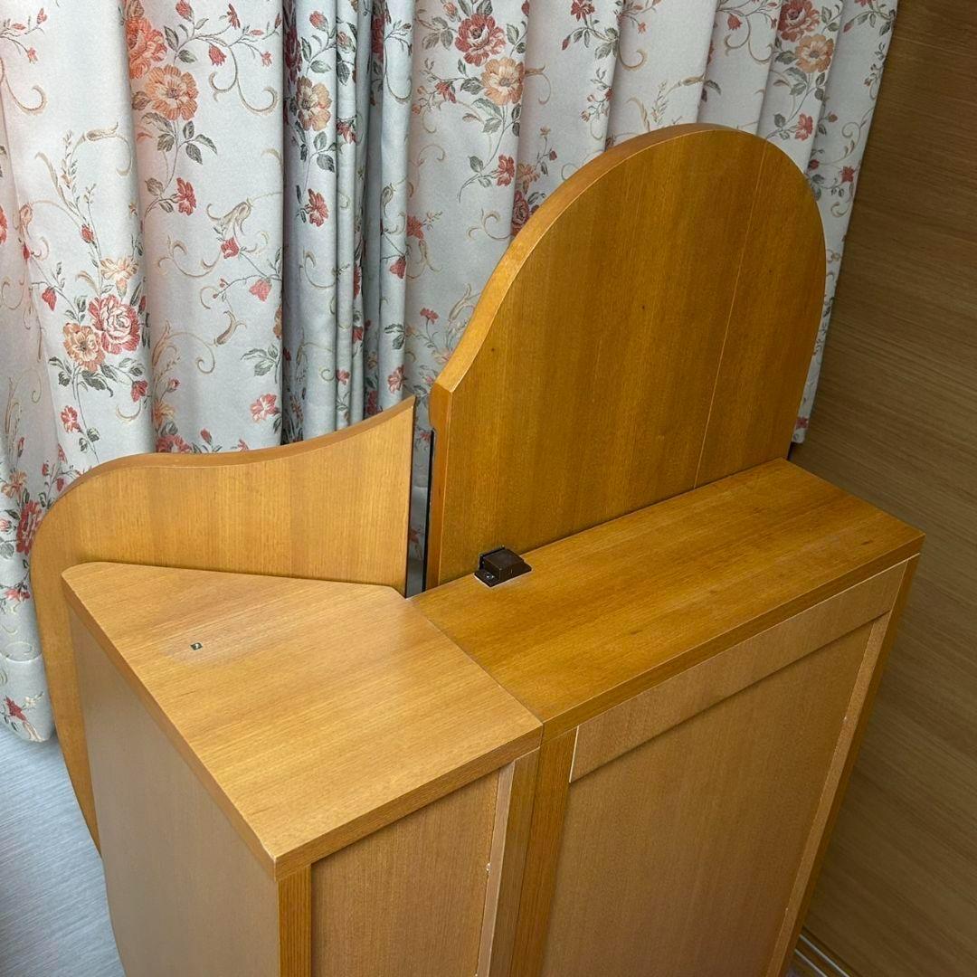 大塚科学　大塚家具　ドレッサー　鏡台　姿見　化粧台　収納テーブル